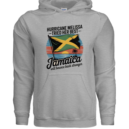 Jamaica Will Bounce Back Fundraising Sweatshirt - ClaimedbyGodDesigns