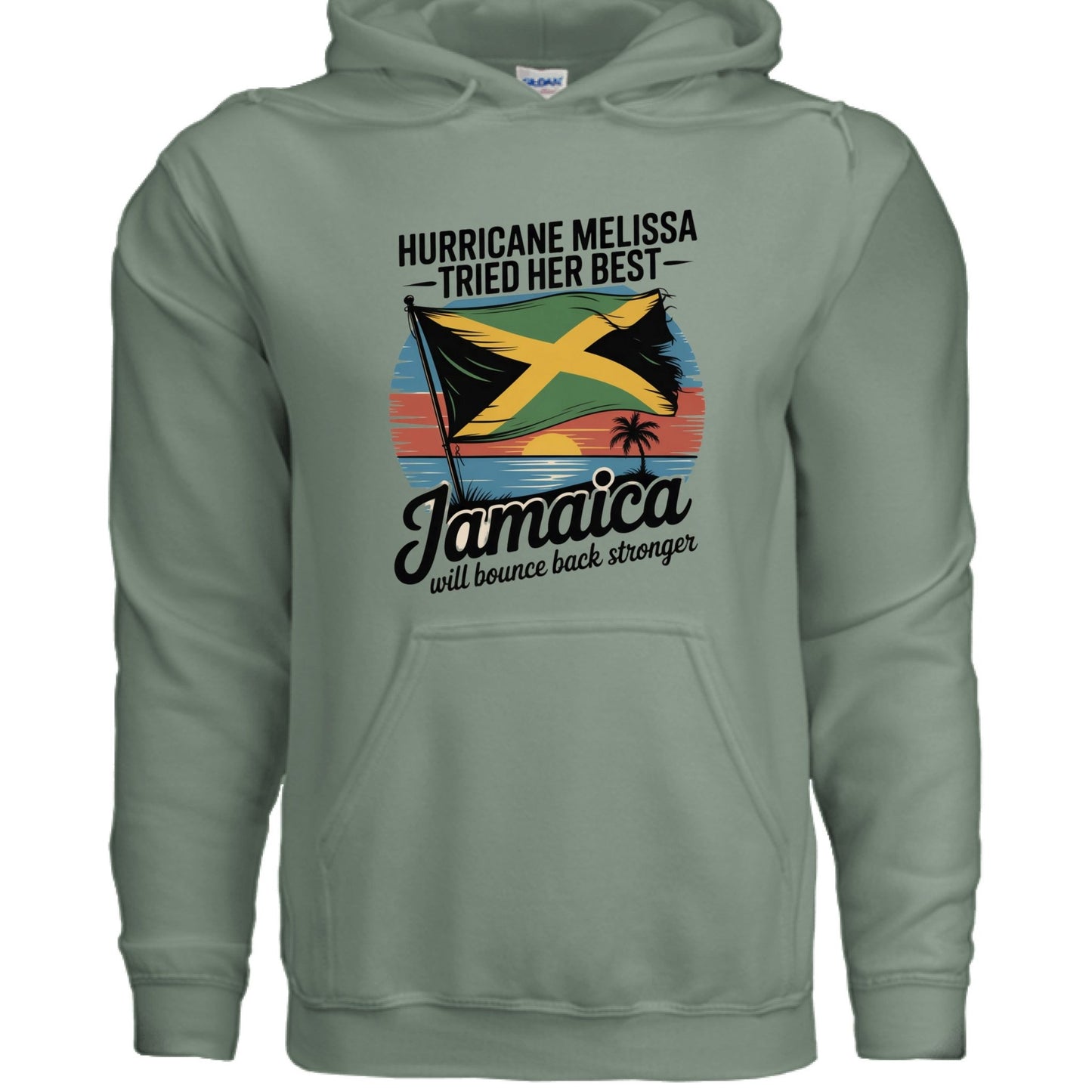 Jamaica Will Bounce Back Fundraising Sweatshirt - ClaimedbyGodDesigns