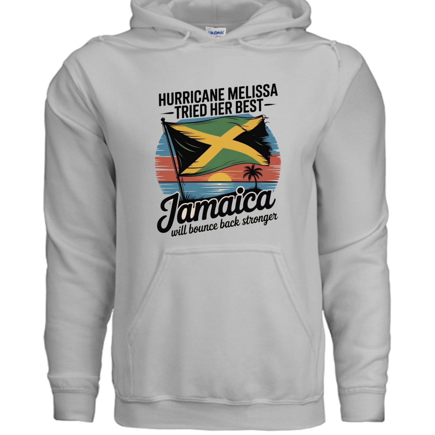 Jamaica Will Bounce Back Fundraising Sweatshirt - ClaimedbyGodDesigns