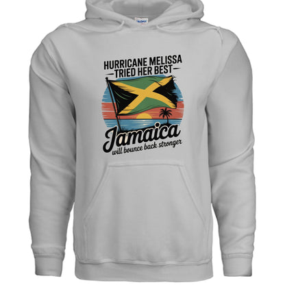 Jamaica Will Bounce Back Fundraising Sweatshirt - ClaimedbyGodDesigns