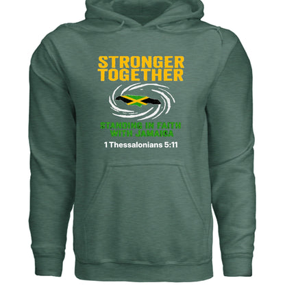 Standing In Faith With Jamaica Fundraising Hoodie - ClaimedbyGodDesigns