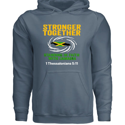 Standing In Faith With Jamaica Fundraising Hoodie - ClaimedbyGodDesigns