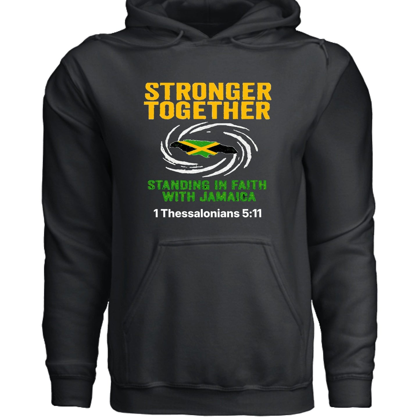 Standing In Faith With Jamaica Fundraising Hoodie - ClaimedbyGodDesigns