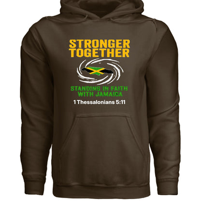 Standing In Faith With Jamaica Fundraising Hoodie - ClaimedbyGodDesigns