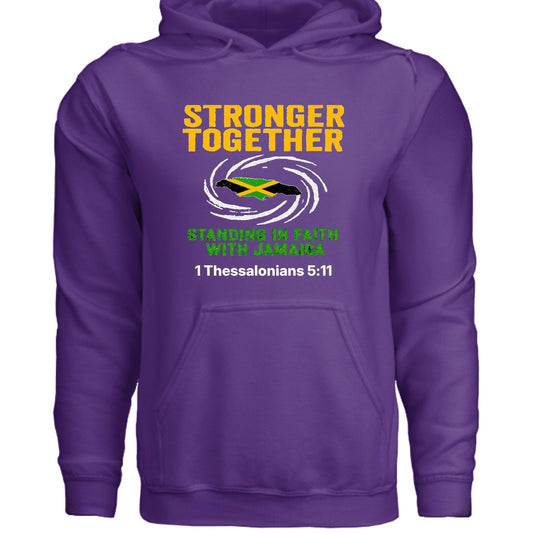 Standing In Faith With Jamaica Fundraising Hoodie - ClaimedbyGodDesigns
