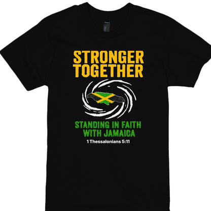Standing in Faith Jamaica Fundraising T-shirt - ClaimedbyGodDesigns