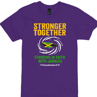 Standing in Faith Jamaica Fundraising T-shirt - ClaimedbyGodDesigns