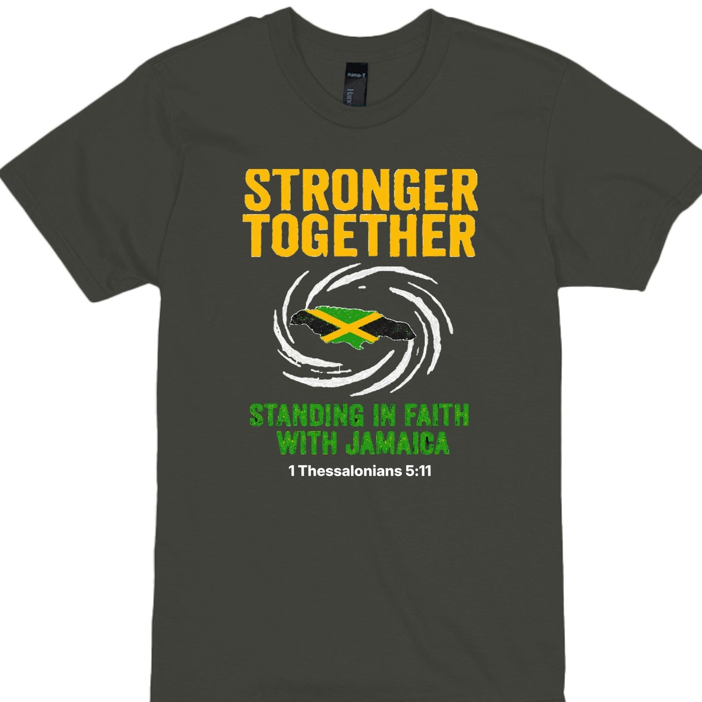 Standing in Faith Jamaica Fundraising T-shirt - ClaimedbyGodDesigns