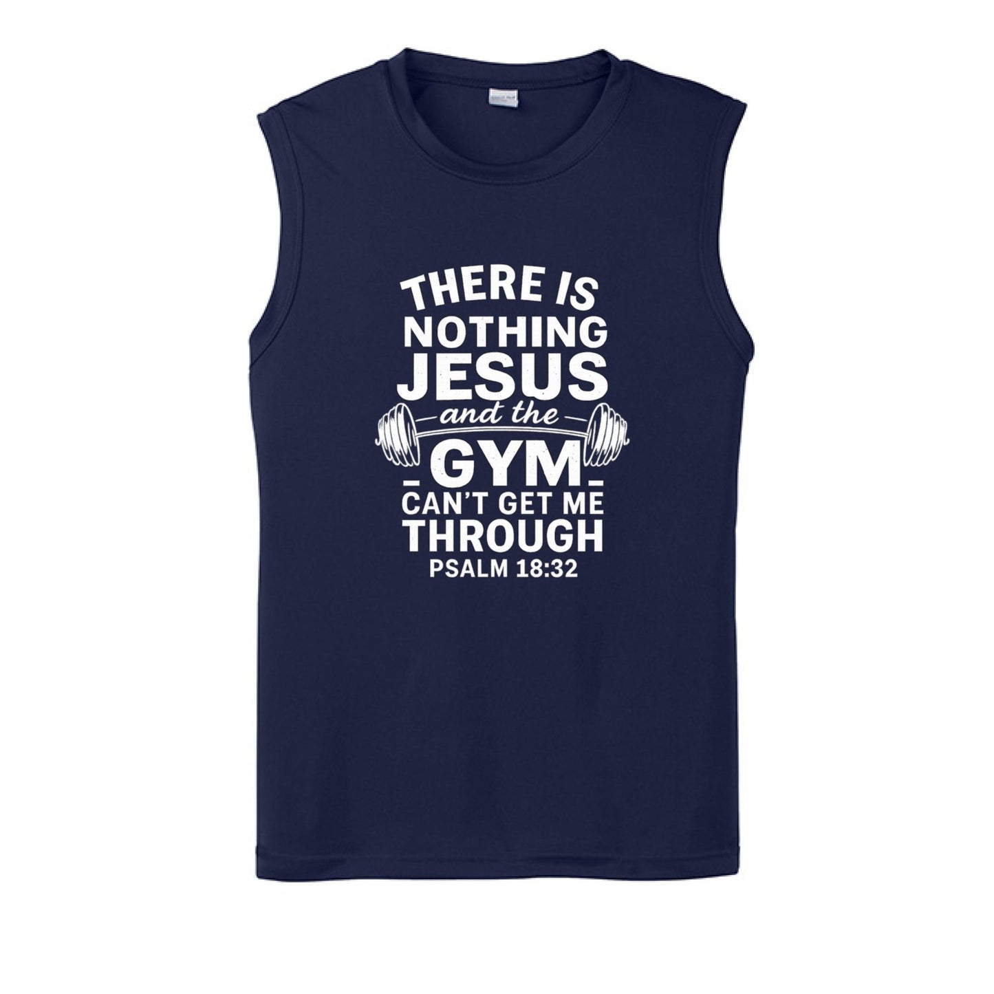 Gym And Him Men’s Christian Gym Tank Top - ClaimedbyGodDesigns
