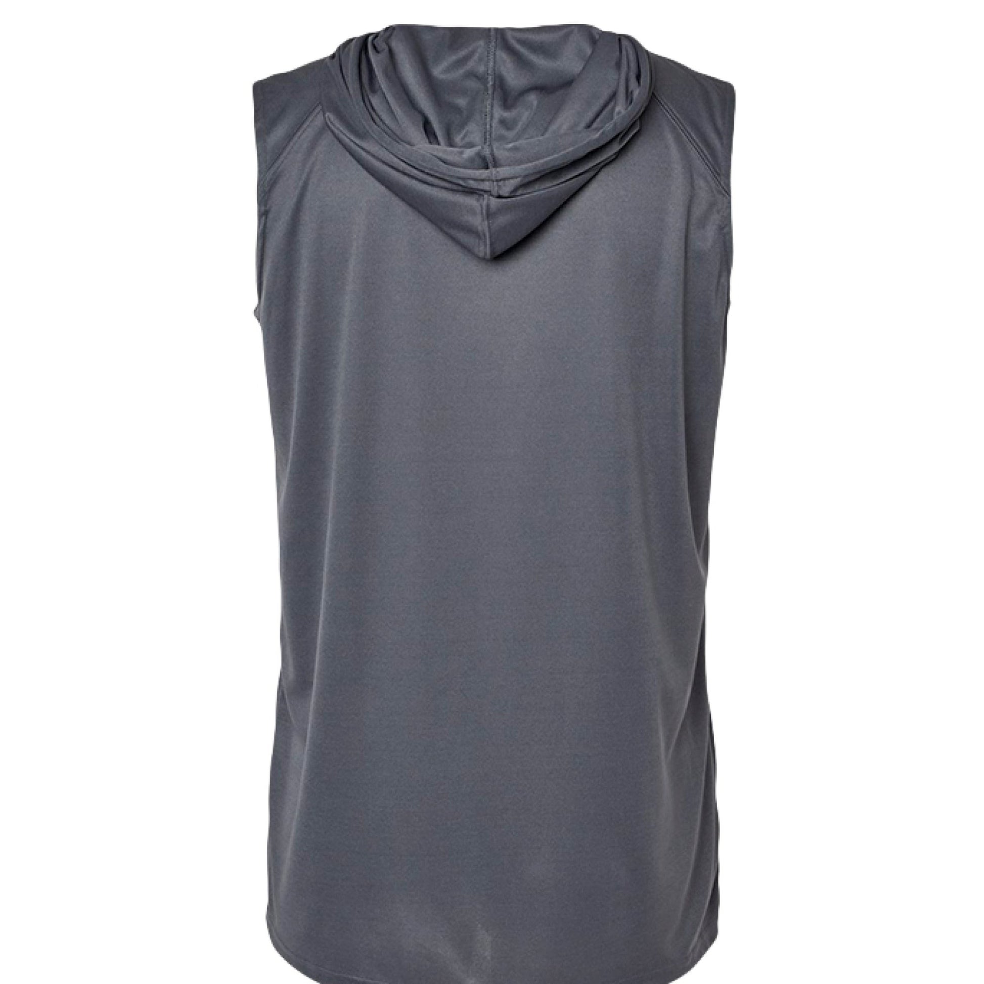 Nothing Him and The Gym Can't Get Me Through Men’s Christian Gym Sleeveless Hooded T-shirt - ClaimedbyGodDesigns