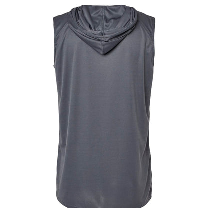 Nothing Him and The Gym Can't Get Me Through Men’s Christian Gym Sleeveless Hooded T-shirt - ClaimedbyGodDesigns