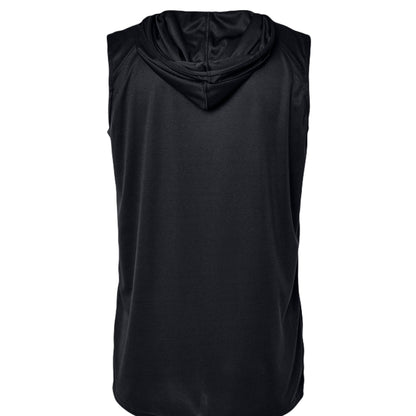 Nothing Him and The Gym Can't Get Me Through Men’s Christian Gym Sleeveless Hooded T-shirt - ClaimedbyGodDesigns