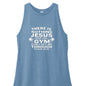 Gym and Him Can Fix It All Women's Christian Tank Top - ClaimedbyGodDesigns