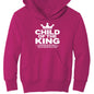 Child of the King Spiritual Facts Youth Christian Pullover Hooded Sweatshirt - ClaimedbyGodDesigns