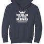 Child of the King Spiritual Facts Youth Christian Pullover Hooded Sweatshirt - ClaimedbyGodDesigns