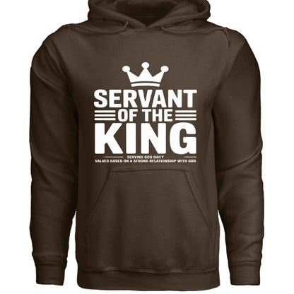 Servant Of The King Spiritual Facts Unisex Christian Pullover Hooded Sweatshirt - ClaimedbyGodDesigns