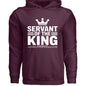 Servant Of The King Spiritual Facts Unisex Christian Pullover Hooded Sweatshirt - ClaimedbyGodDesigns