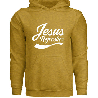 Faith Hoodie – “Jesus Refreshes” (Refreshing Faith Design) - ClaimedbyGodDesigns