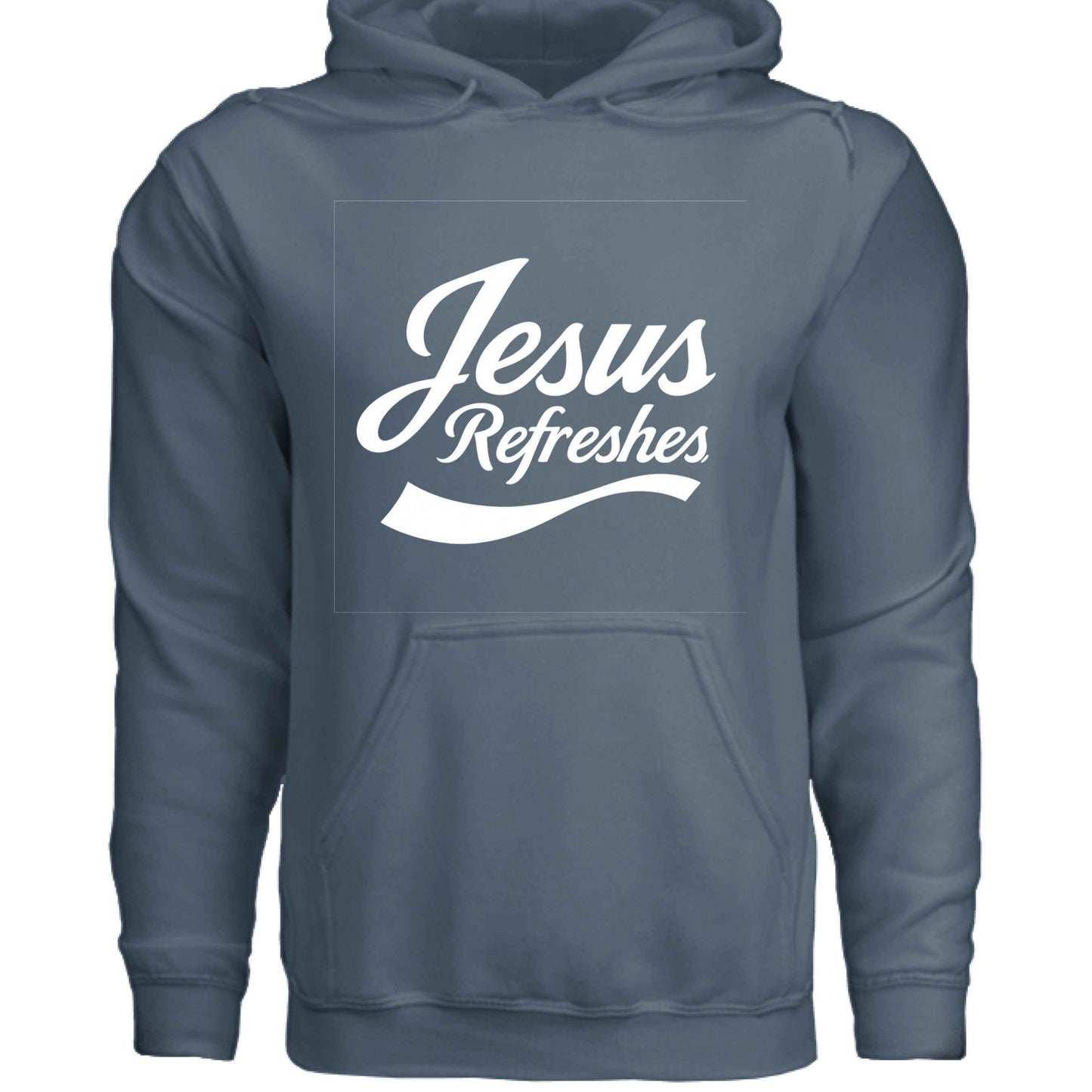 Faith Hoodie – “Jesus Refreshes” (Refreshing Faith Design) - ClaimedbyGodDesigns