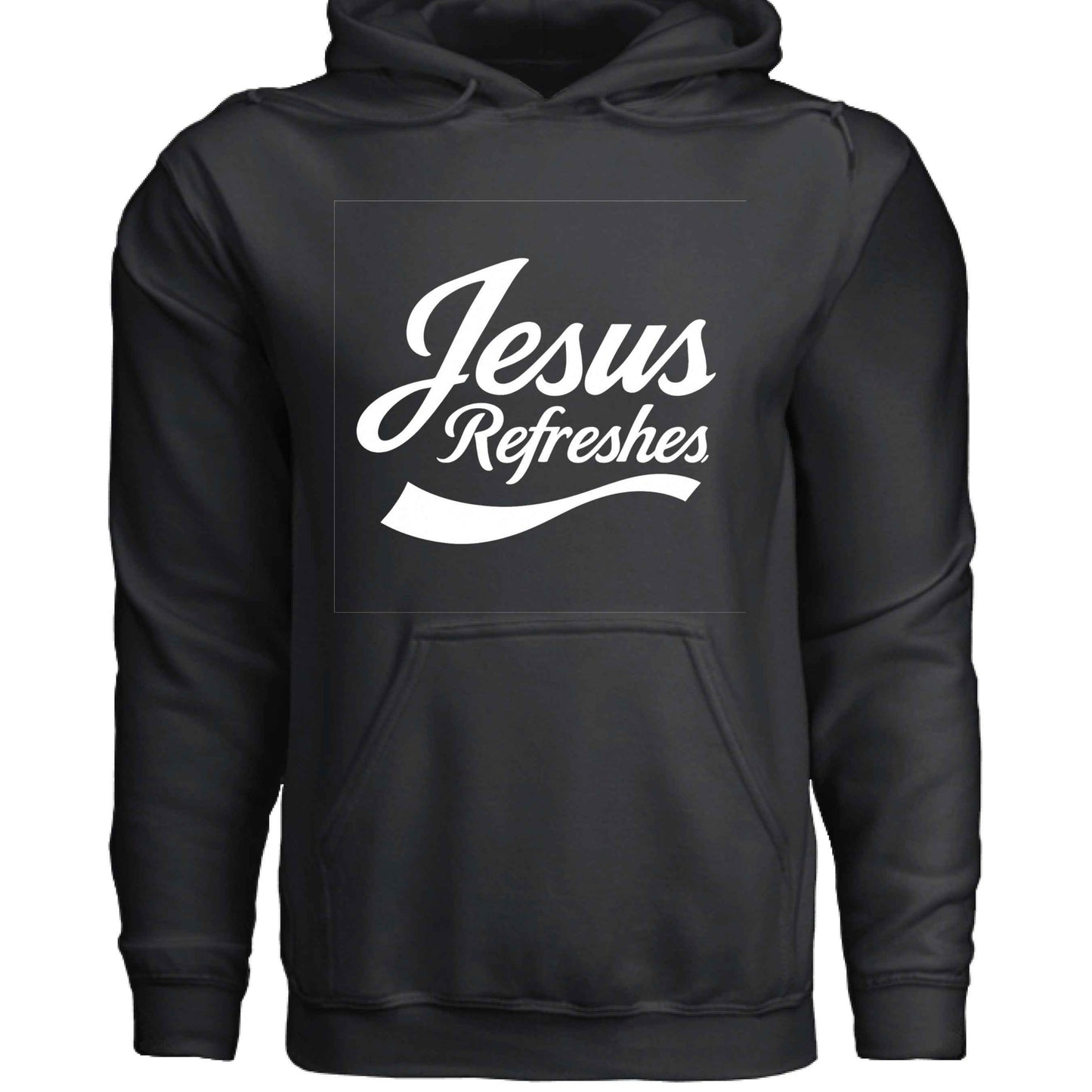 Faith Hoodie – “Jesus Refreshes” (Refreshing Faith Design) - ClaimedbyGodDesigns