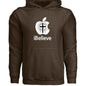 Faith Hoodie – “iBelieve” (Scripture - Inspired Parody) - ClaimedbyGodDesigns
