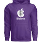 Faith Hoodie – “iBelieve” (Scripture - Inspired Parody) - ClaimedbyGodDesigns