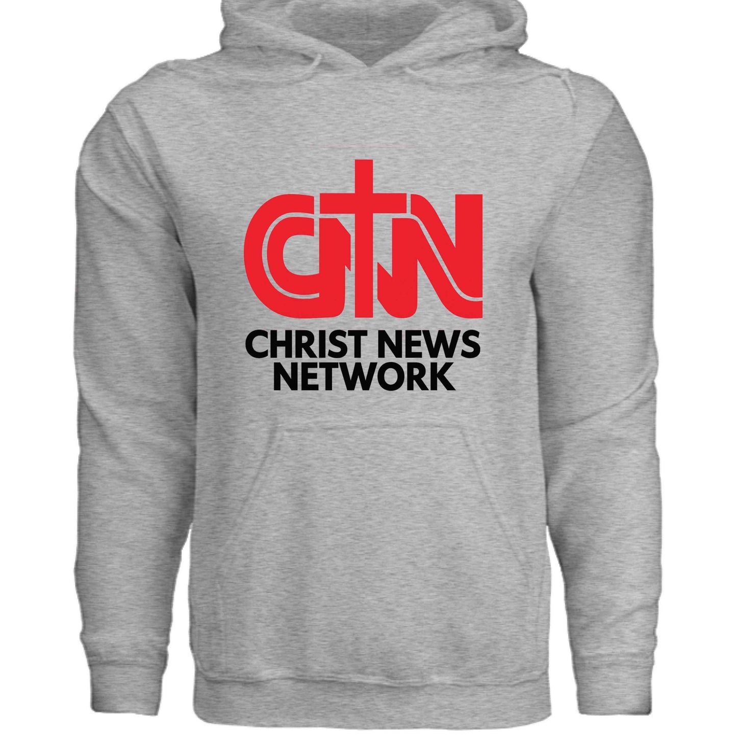 Faith Hoodie – “Christ News Network” (News - Inspired Parody) - ClaimedbyGodDesigns