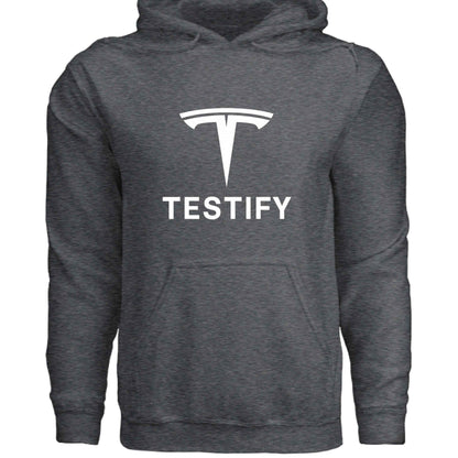 Faith Hoodie – “Testify” (Tech - Inspired Parody) - ClaimedbyGodDesigns