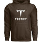 Faith Hoodie – “Testify” (Tech - Inspired Parody) - ClaimedbyGodDesigns