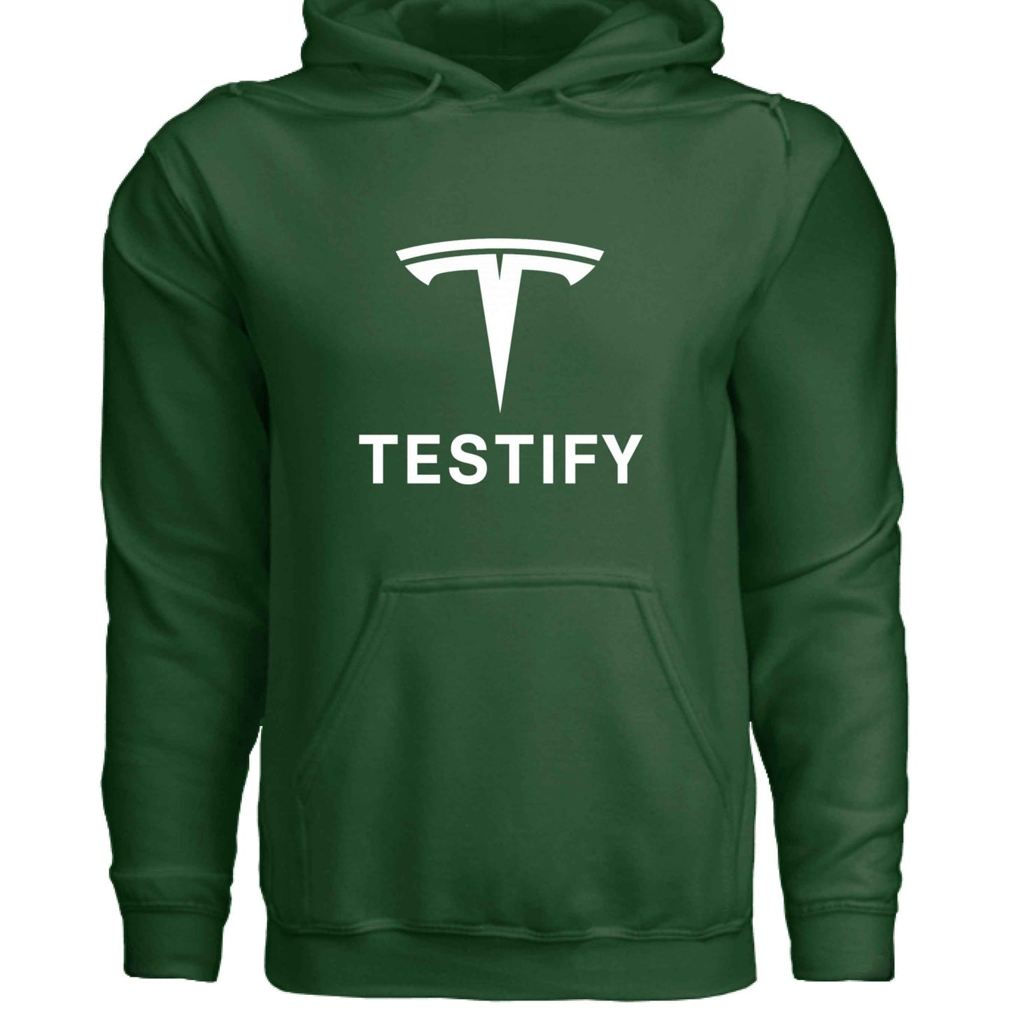 Faith Hoodie – “Testify” (Tech - Inspired Parody) - ClaimedbyGodDesigns
