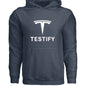 Faith Hoodie – “Testify” (Tech - Inspired Parody) - ClaimedbyGodDesigns