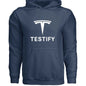 Faith Hoodie – “Testify” (Tech - Inspired Parody) - ClaimedbyGodDesigns