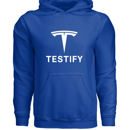 Faith Hoodie – “Testify” (Tech - Inspired Parody) - ClaimedbyGodDesigns