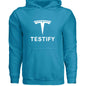 Faith Hoodie – “Testify” (Tech - Inspired Parody) - ClaimedbyGodDesigns