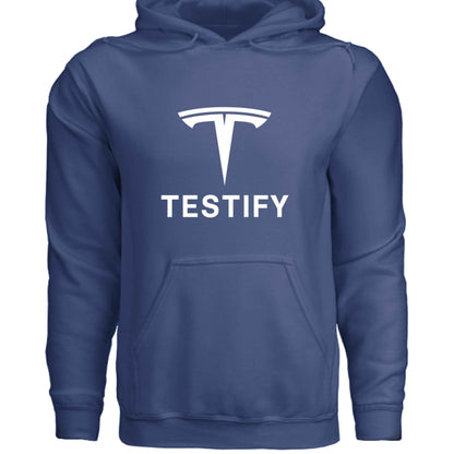 Faith Hoodie – “Testify” (Tech - Inspired Parody) - ClaimedbyGodDesigns