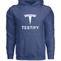 Faith Hoodie – “Testify” (Tech - Inspired Parody) - ClaimedbyGodDesigns
