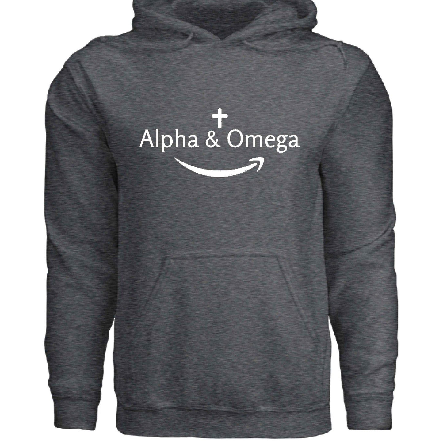 Faith Hoodie – “Alpha & Omega Mart” (Retail - Inspired Parody) - ClaimedbyGodDesigns