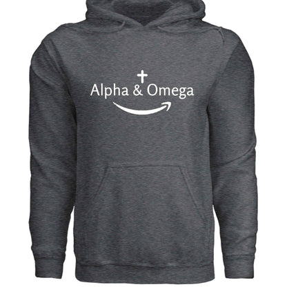 Faith Hoodie – “Alpha & Omega Mart” (Retail - Inspired Parody) - ClaimedbyGodDesigns