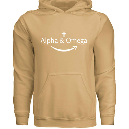 Faith Hoodie – “Alpha & Omega Mart” (Retail - Inspired Parody) - ClaimedbyGodDesigns