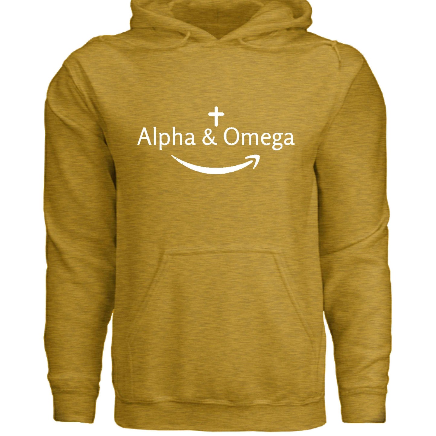 Faith Hoodie – “Alpha & Omega Mart” (Retail - Inspired Parody) - ClaimedbyGodDesigns
