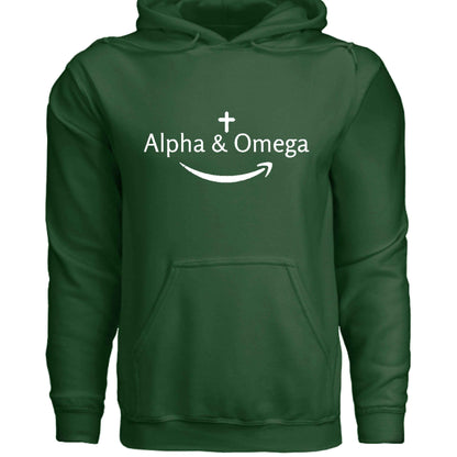 Faith Hoodie – “Alpha & Omega Mart” (Retail - Inspired Parody) - ClaimedbyGodDesigns