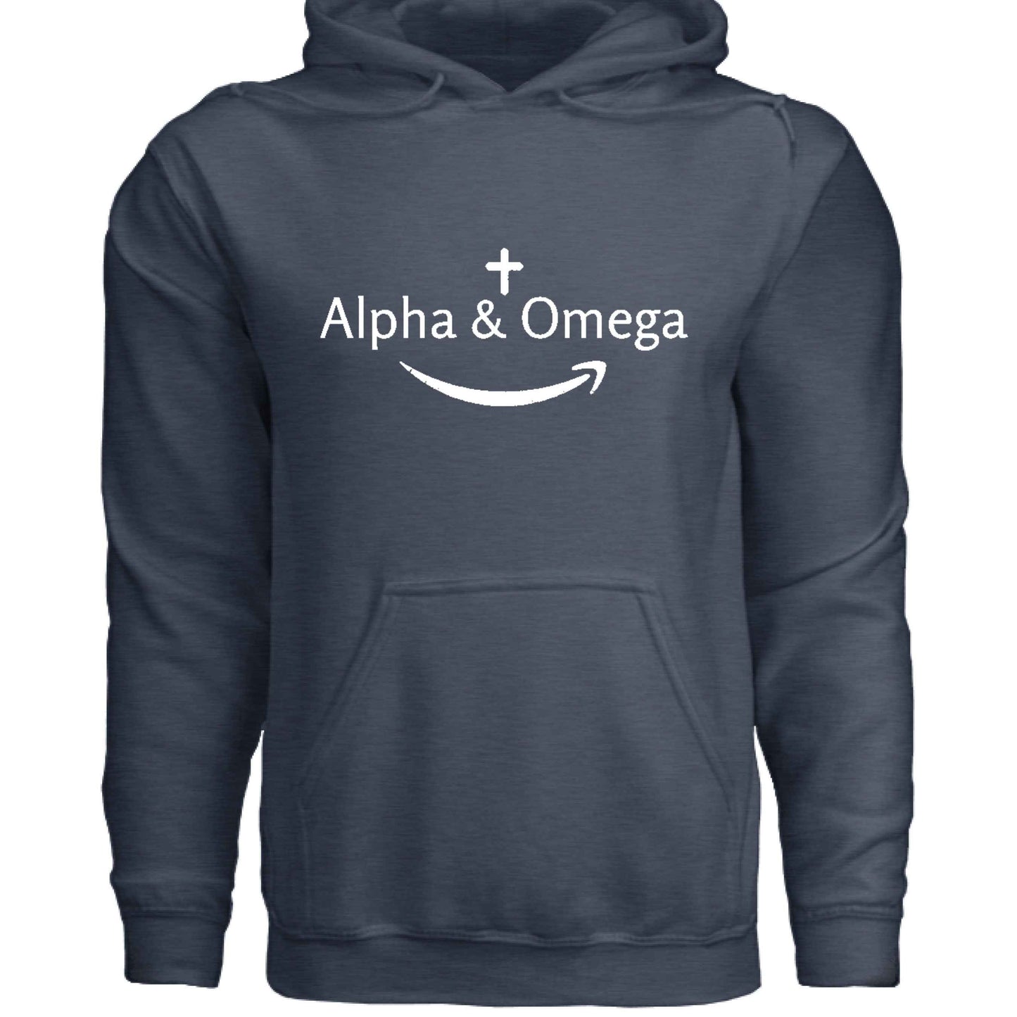 Faith Hoodie – “Alpha & Omega Mart” (Retail - Inspired Parody) - ClaimedbyGodDesigns