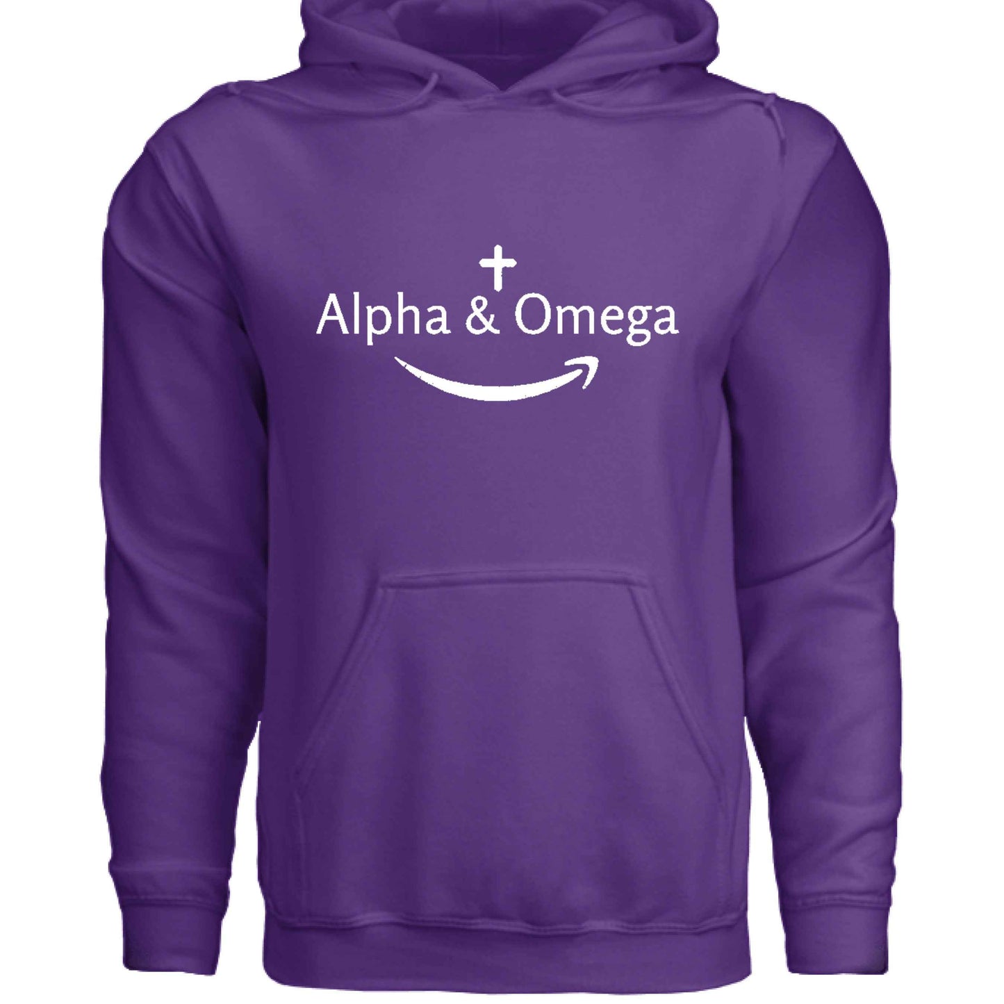 Faith Hoodie – “Alpha & Omega Mart” (Retail - Inspired Parody) - ClaimedbyGodDesigns