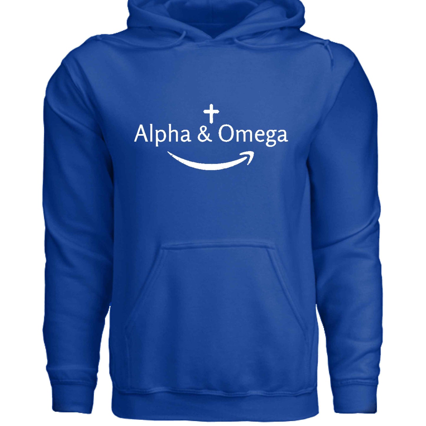 Faith Hoodie – “Alpha & Omega Mart” (Retail - Inspired Parody) - ClaimedbyGodDesigns