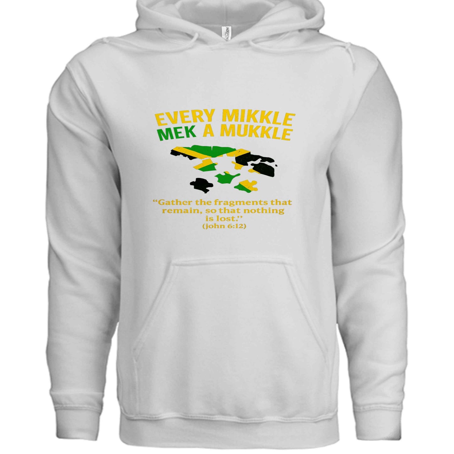 Every Mikkle Mek A Mukkle Jamaica Fundraising Hooded Sweatshirt - ClaimedbyGodDesigns