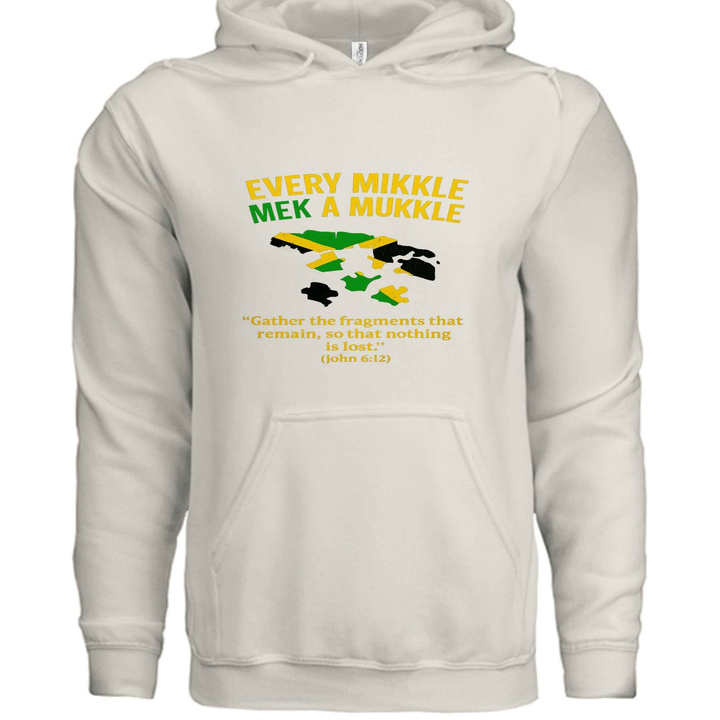 Every Mikkle Mek A Mukkle Jamaica Fundraising Hooded Sweatshirt - ClaimedbyGodDesigns