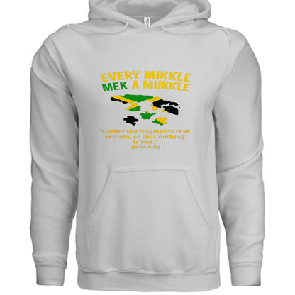 Every Mikkle Mek A Mukkle Jamaica Fundraising Hooded Sweatshirt - ClaimedbyGodDesigns