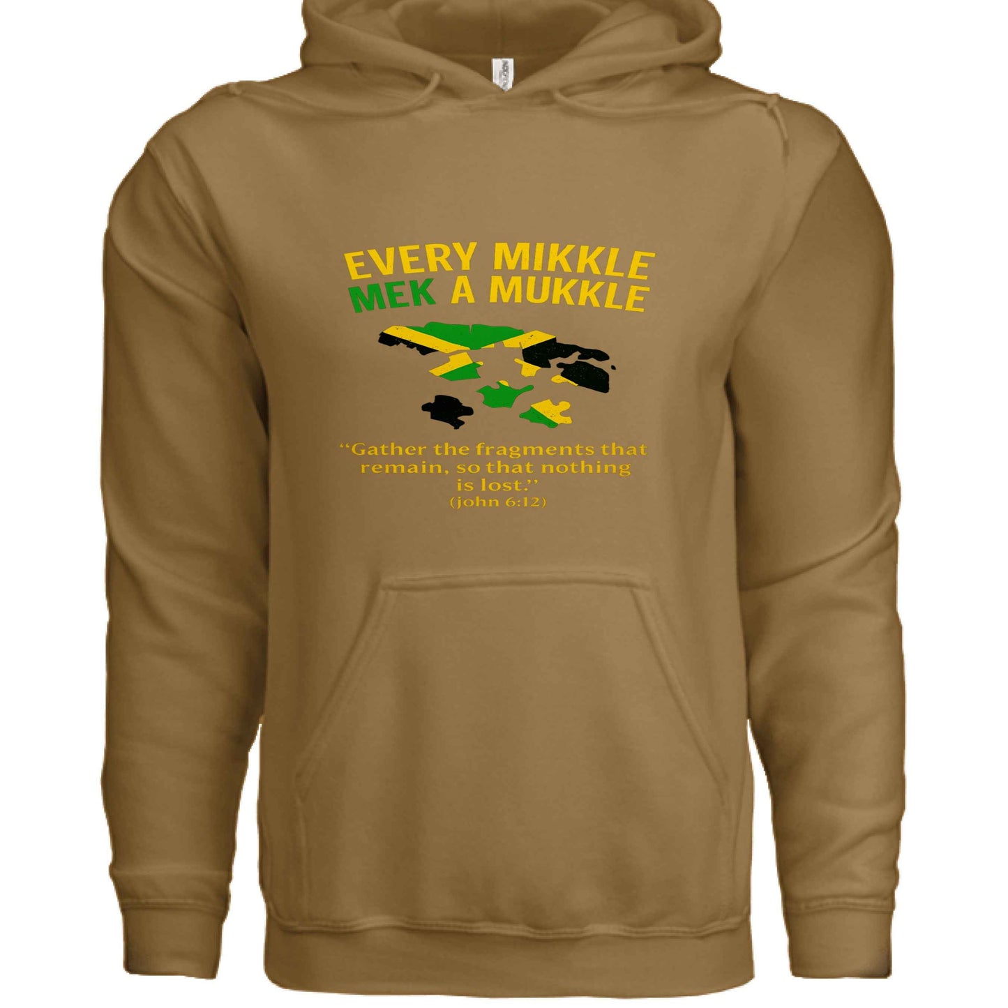 Every Mikkle Mek A Mukkle Jamaica Fundraising Hooded Sweatshirt - ClaimedbyGodDesigns