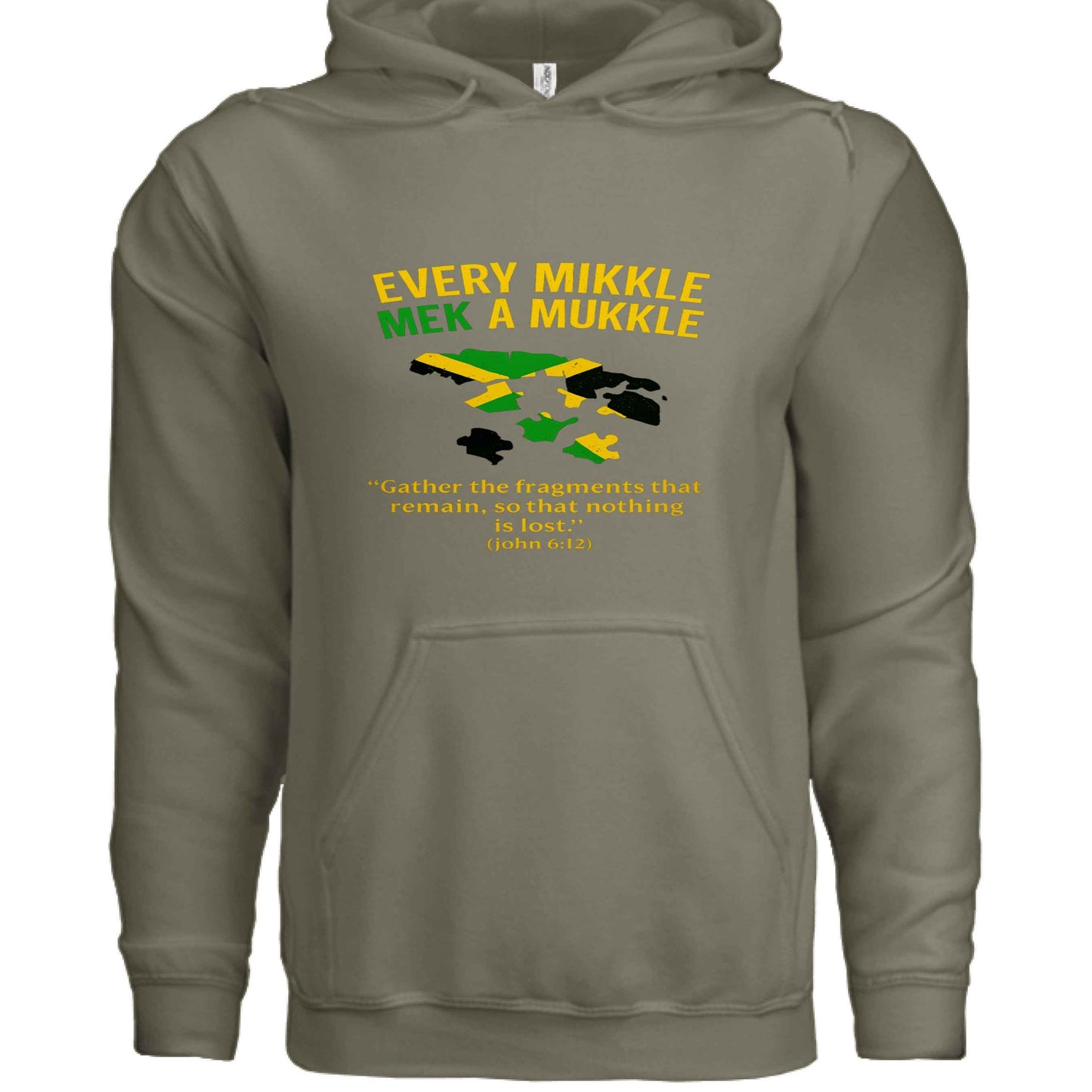 Every Mikkle Mek A Mukkle Jamaica Fundraising Hooded Sweatshirt - ClaimedbyGodDesigns
