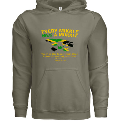 Every Mikkle Mek A Mukkle Jamaica Fundraising Hooded Sweatshirt - ClaimedbyGodDesigns